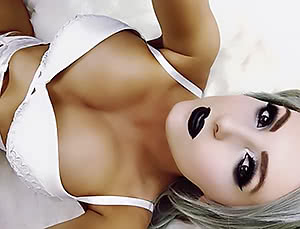 Sugar Jessica Nigri teases with her tits